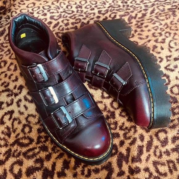 Dr. Martens | Shoes | Rare Coppola Vintage Dr Martens 3buckle Platform  Boots | Poshmark